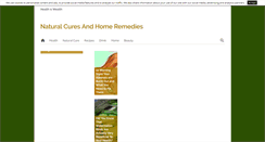 Desktop Screenshot of naturalcuresandhomeremedies.com